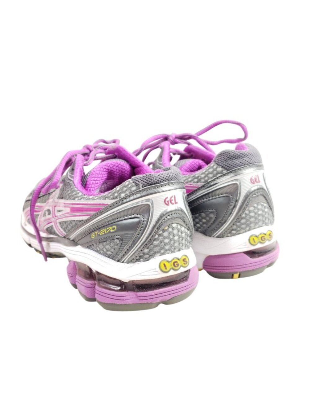 Asics GT-2170 Womens Size 8.5 Running Shoes Gray & Purple - Picture 5 of 9